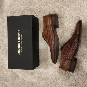 Johnston and Murphy handcrafted in Italy men's dress shoes